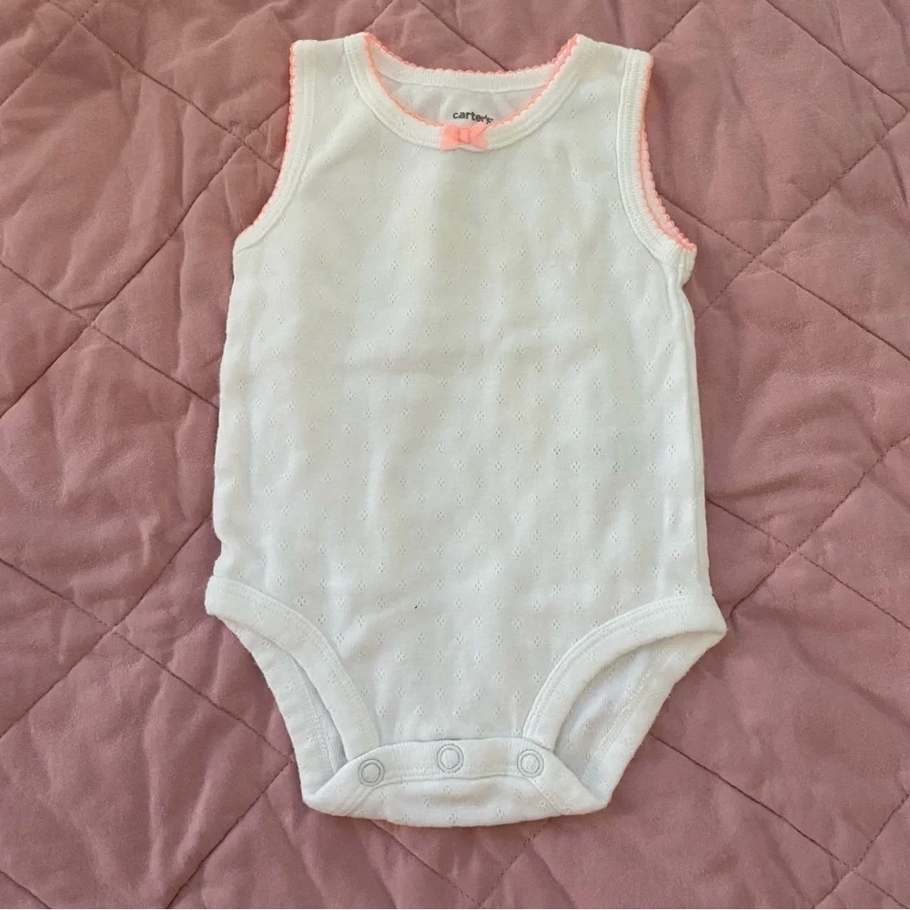 3 month carters girl onesie bundle